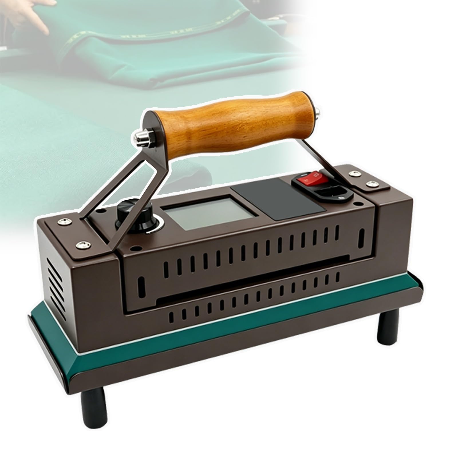 YXZQLOZ Thermostatic billiard table maintenance iron, 300mm digital snooker felt protector, smooth aluminum base, ensuring reliable professional results