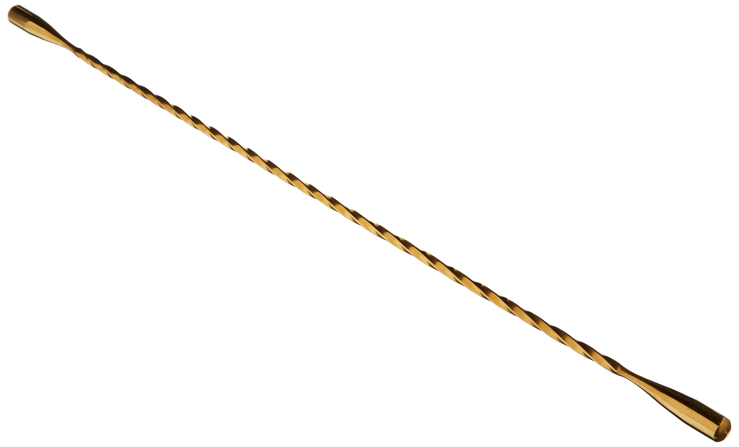 BarflyDouble End Cocktail Stirrer, Stainless Steel, Gold, 33.53 x 0.95 x 0.95 cm