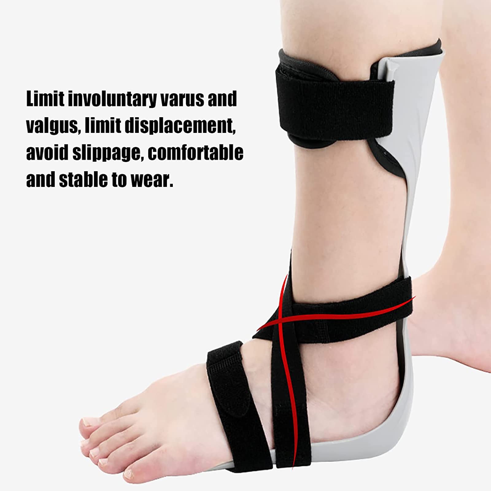Soporte para la Periostitis Tibial, ortesis de Tobillo y pie, Soporte para pie caído, Tobilleras, Soporte correctivo para el pie, para Fascitis Plantar y tendinitis de Aquiles,
