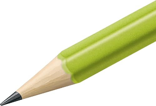 Miniatura 3 de STAEDTLER WOPEX - Lápices #2 preafilados, paquete de 20 unidades, forma triangular ergonómica, resistente a la rotura, superficie antideslizante,