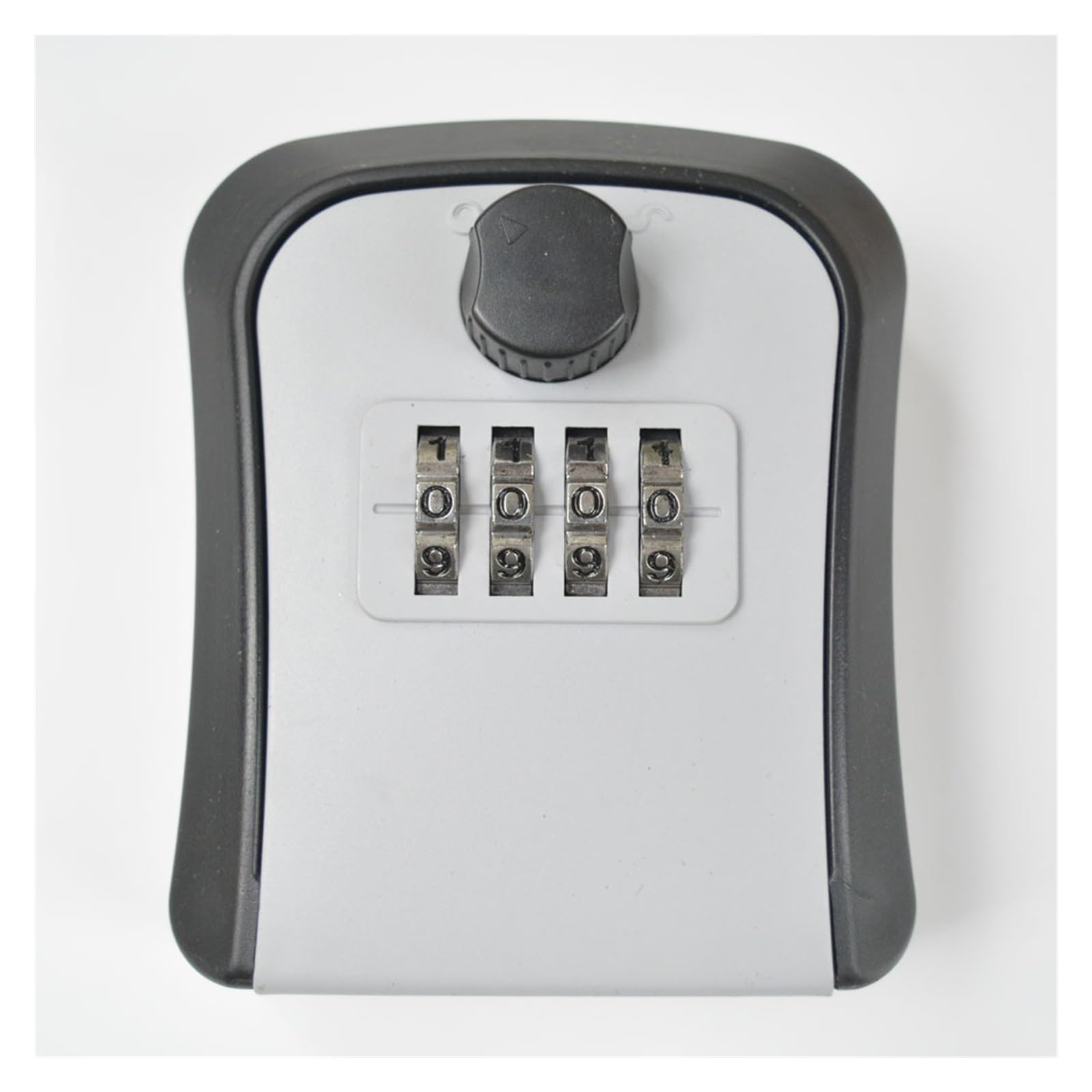 Wall Mount Lockbox Outside Waterproof Key Hider for House Key Resettable Safe Security Password(Grijs)