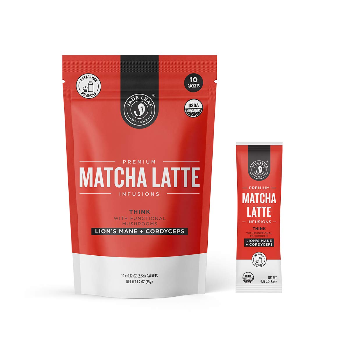Jade Leaf Matcha Latte Infusions THINK Lion's Mane