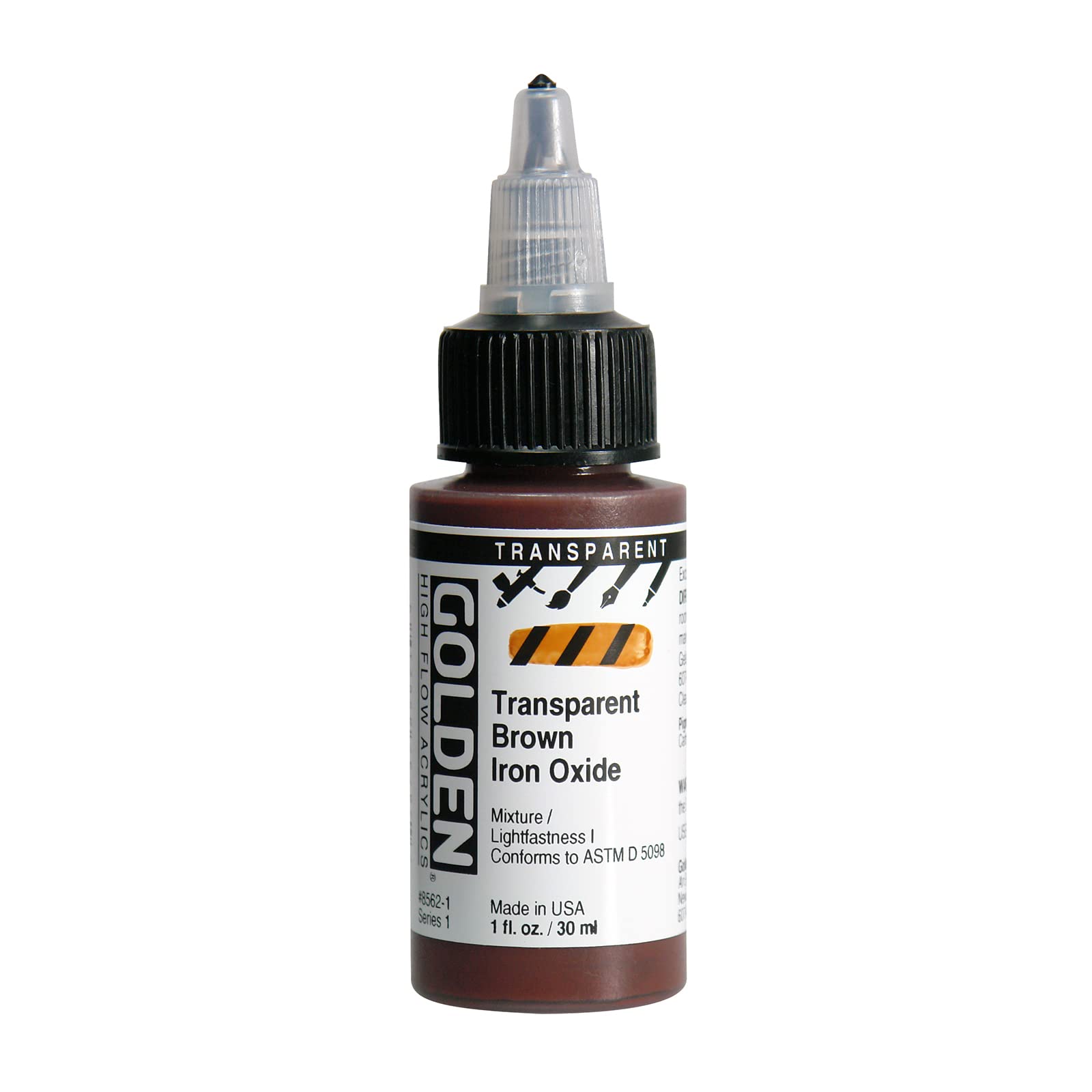 Golden Heavy Body Artist Acrylic Paint – Pyrrole Red, 8 Oz (236ml) Jar - View #13