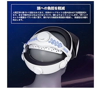 Amazon.co.jp: SHEAWA PS VR2用ヘッドストラップ 頭への負担を
