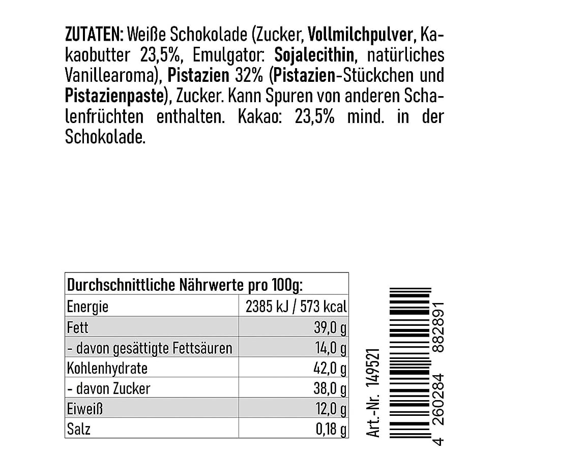 GUSTONE. Antica Torroneria Schokoladentrüffel Tartufi Dolci Pistacchio 3kg | 3x1kg Großpackung, Pistazie weiße Trüffel-Pralinen, Schokoladentrüffel, über 135 Jahre Erfahrung, ideal als Geschenk