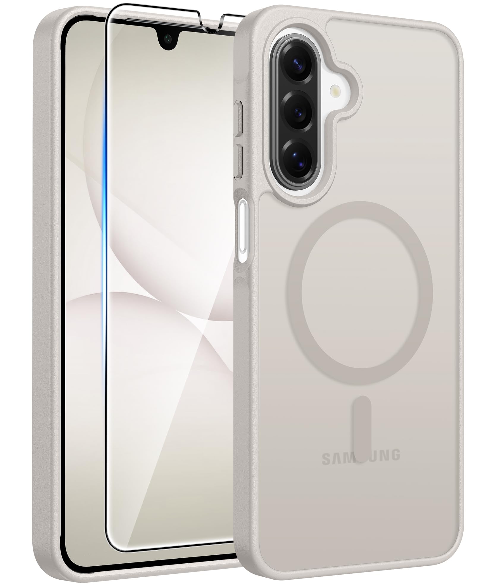 FNTCASE for Galaxy A17/A16 5G Phone Case, Fit for Magsafe, Screen Protector