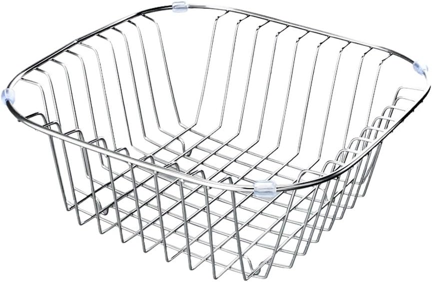 YC electronics Stainless Steel Kitchen Shelf, Drain Rack, Drain Basket, Sink Basin