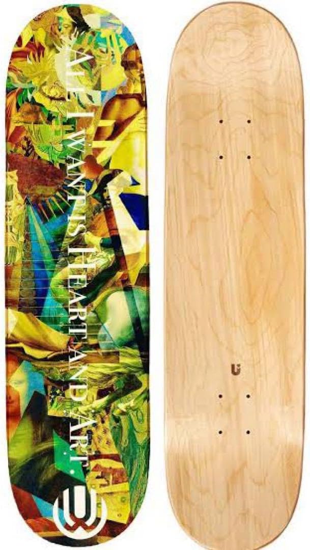 シ*キ様 UVERworld ウーバーワールド　スケートボート　スケボーデッキ UVERworld スケートボードデッキ シ*キ様 UVERworld ウーバーワールド