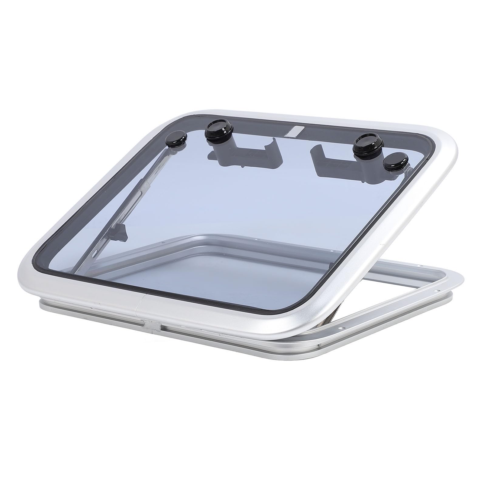 Keenso Okno Bulajowe ze Stopu Aluminium, Portlight 19 X 23 Cali, Push Out