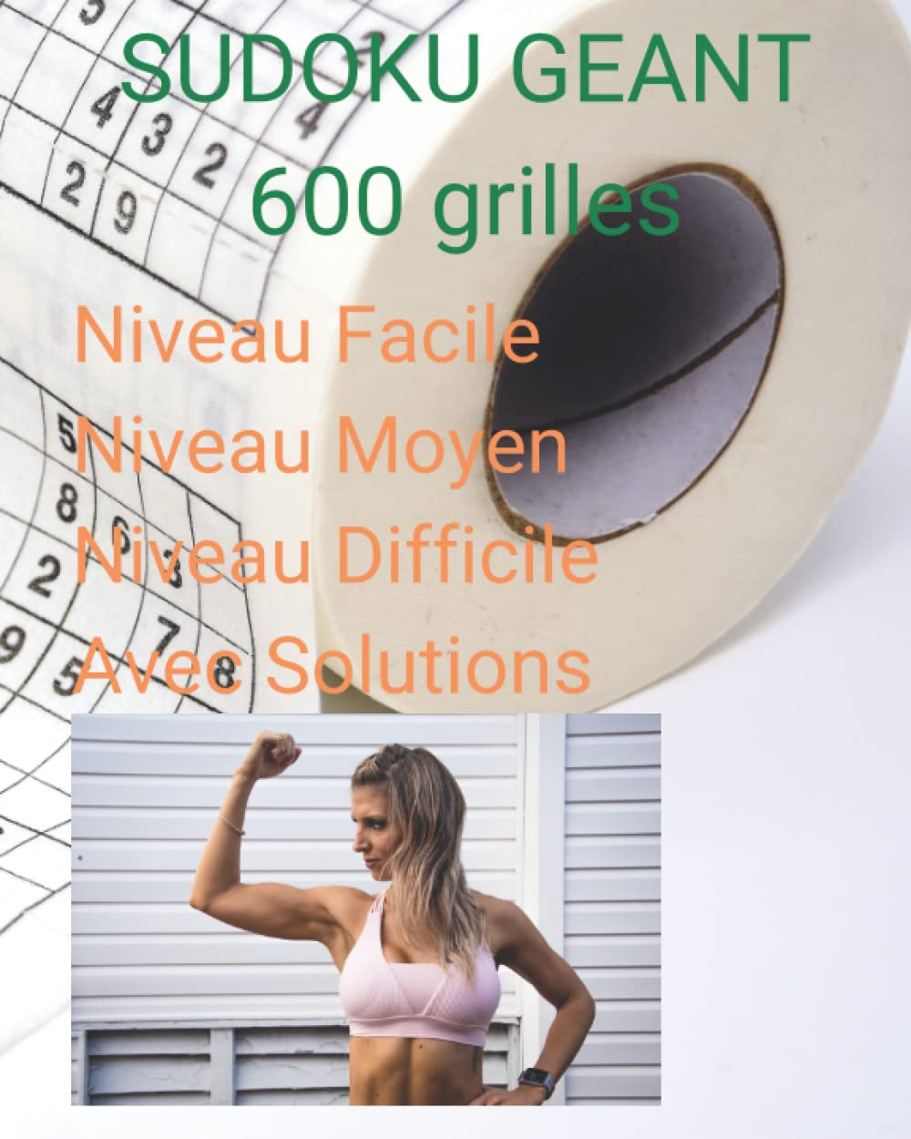 SUDOKU GEANT 600 grilles: 750 pages, niveau Facile Moyen Difficile ,cadeaux idéal pour anniversaire ou Noël