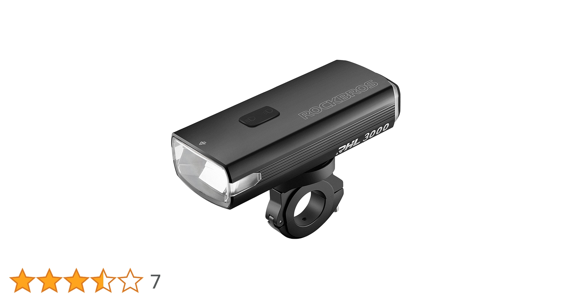 10000mah 3000lm ヘッドライト ROCKBROS 未使用 ROCKBROS 3000LM Bike Light 10000mAH Flashlight High-Low Beam