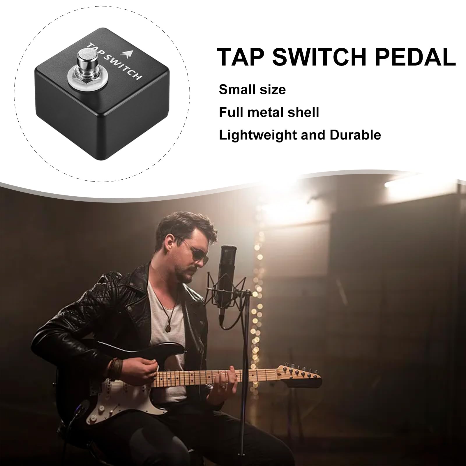 Snapklik.com : Guitar Footswitch Pedal TAP SWITCH PEDAL, Single ...