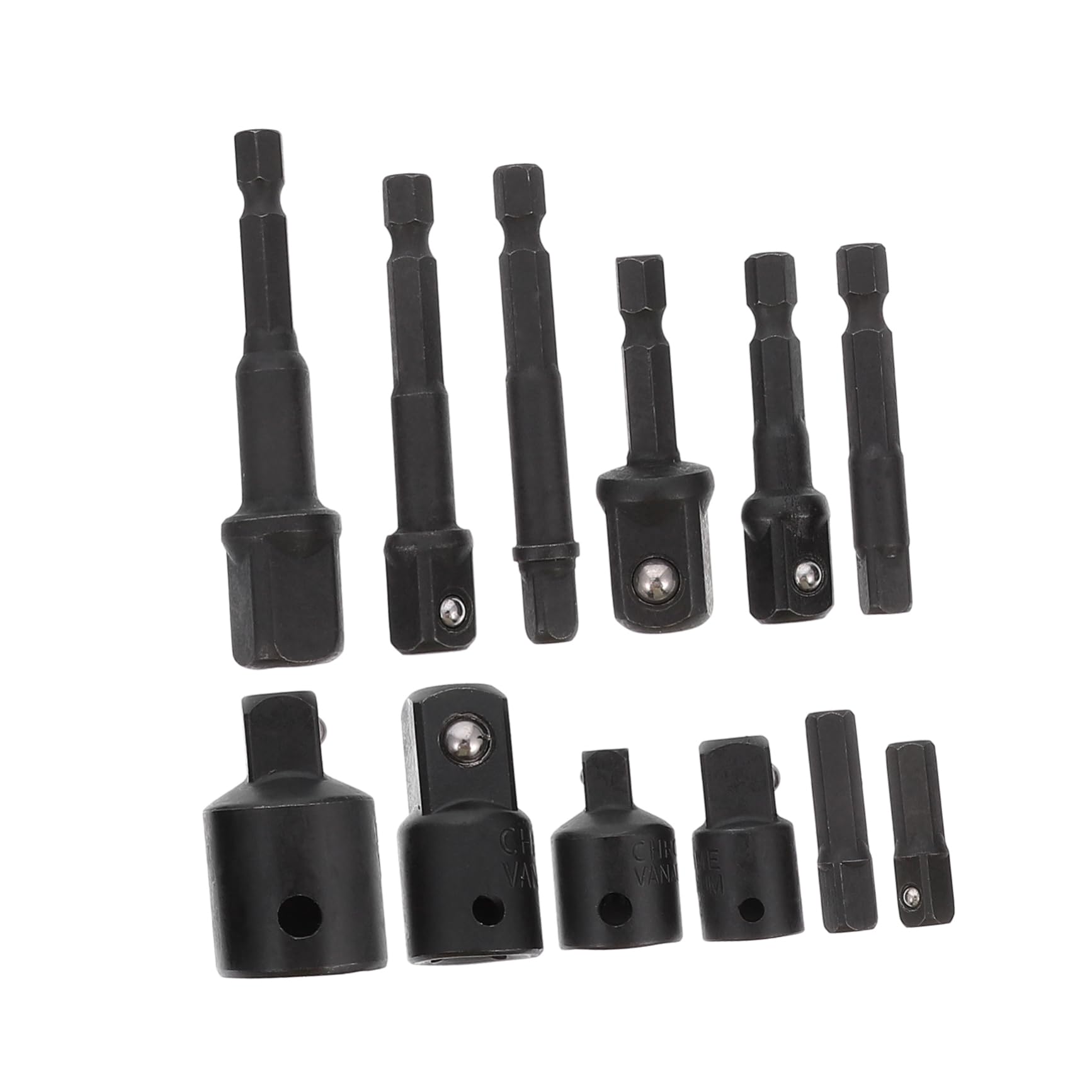 balacoo 12pcs Drill Bit Extender Rods Electric Tool Accessory Bit Adapter Rods