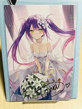 Amazon.co.jp: 『』常闇トワ○箔押し複製サイン入りポストカード