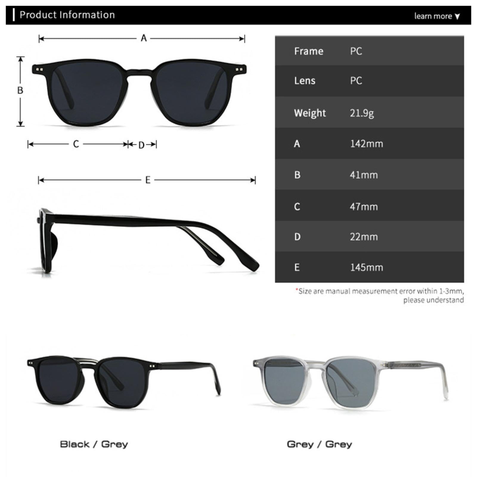 Gafas de sol con remaches retro para hombre y mujer, de moda, con protección UV400, de lujo.
