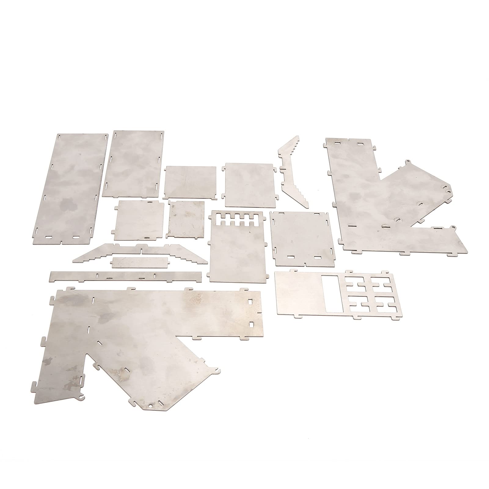 plplaaoo Rocket Stove, Camping Wood Stove, Rocket Stove Wood Burning, Portable Detachable Wood Stove, Durable Mini Rocket Stove with Storage Bag for Picnic BBQ Camping Hiking