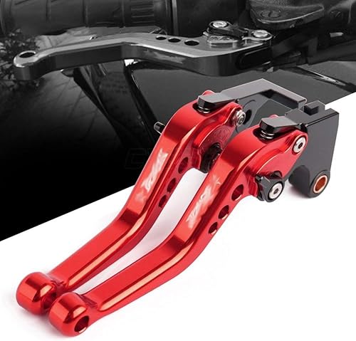 Miniatura 2 de AOOMII Motocicletas aptas para TRK502 TRK 502 2017 TRK Palanca de embrague de freno ajustable de aluminio (color  marrón)