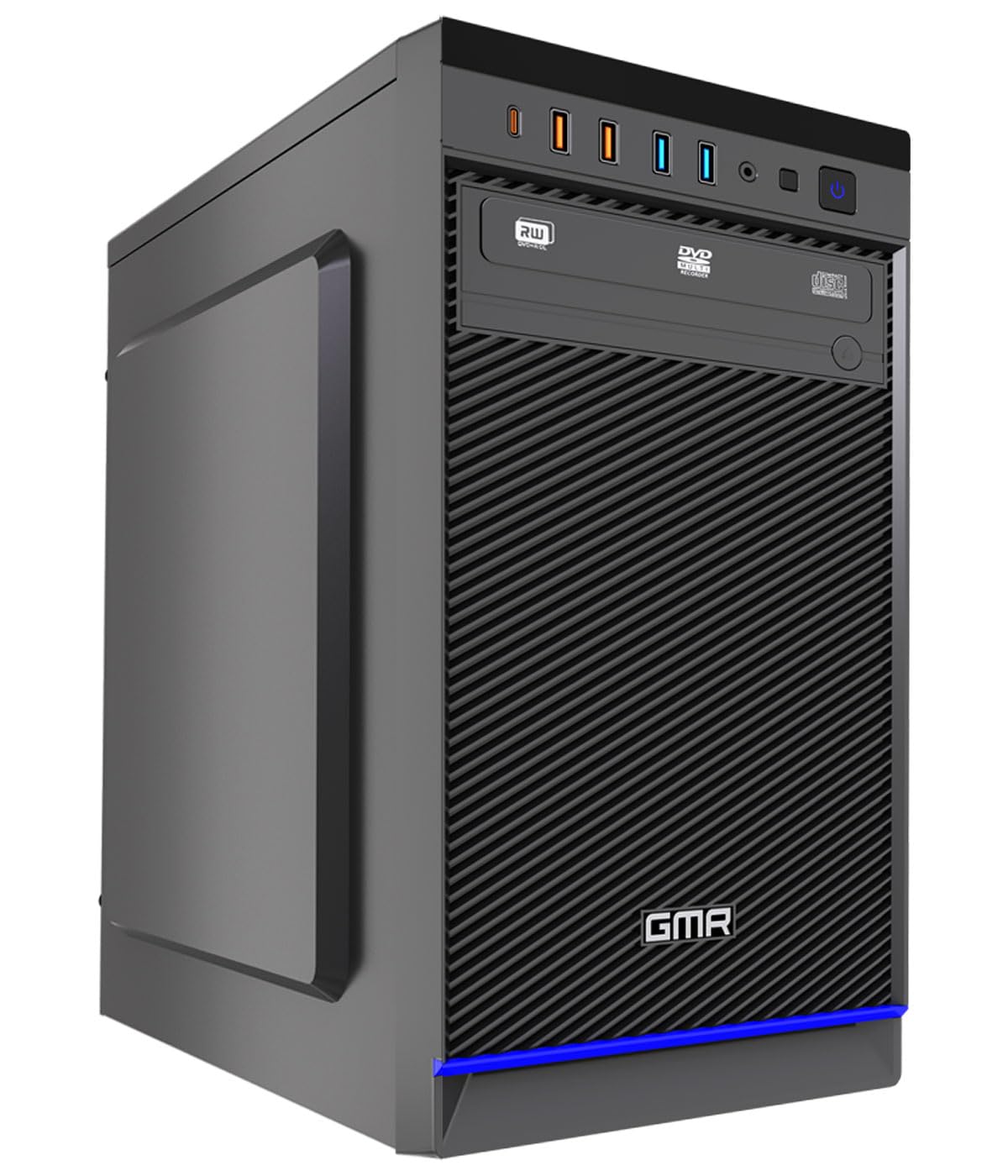GMR Ultra i5 Office PC - Ordenador de Oficina para Empresas | 3 Años de Garantía | 16 GB de RAM | SSD M.2 de 512 GB | USB 3 | Windows 11 Pro | WiFi-Bluetooth