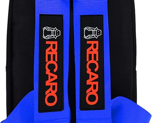 Miniatura 7 de New Bride Racing Mochila con RECARO Power Racing Arnés Correas de hombro Azul