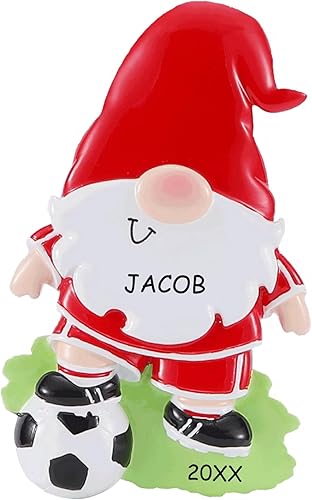 Miniatura 6 de Adorno navideño deportivo personalizado (rugby)