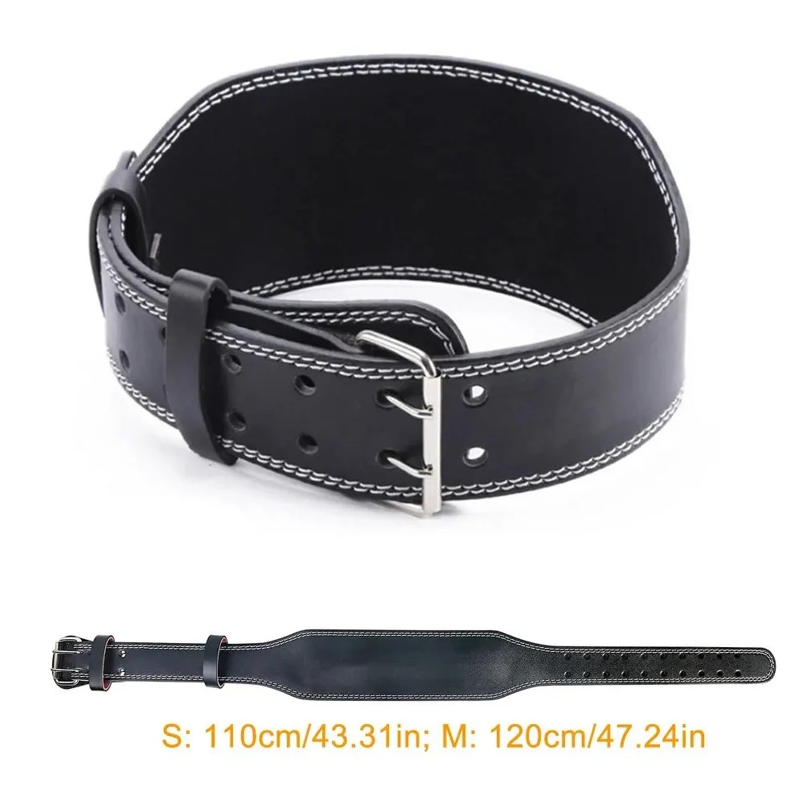 Cintura Sollevamento Pesi Cintura di sollevamento larghezza 11,5 cm | Cintura da squat da palestra unisex con supporto for la schiena for powerlifting e cross training