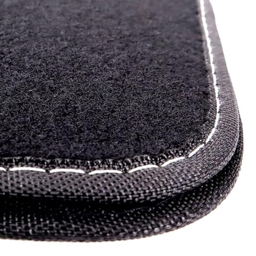 Momo Set Tappetini Auto Universali 4 Pezzi Nero/Giallo - 3