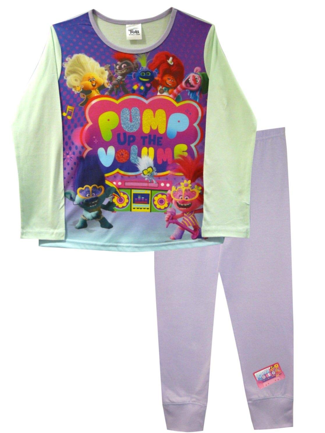 TDP Textiles Trolls Pump up The Volume Girl's Pyjamas