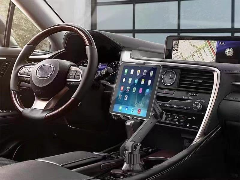 Uchwyt Kubkowy do Auta na Tablet Telefon Uniwersalny Wytrzymały
