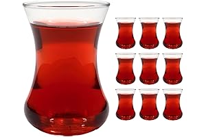 Elegant Turkish Glass Tea Cups – Experience the Ultimate Tea-Drinking Sophistication