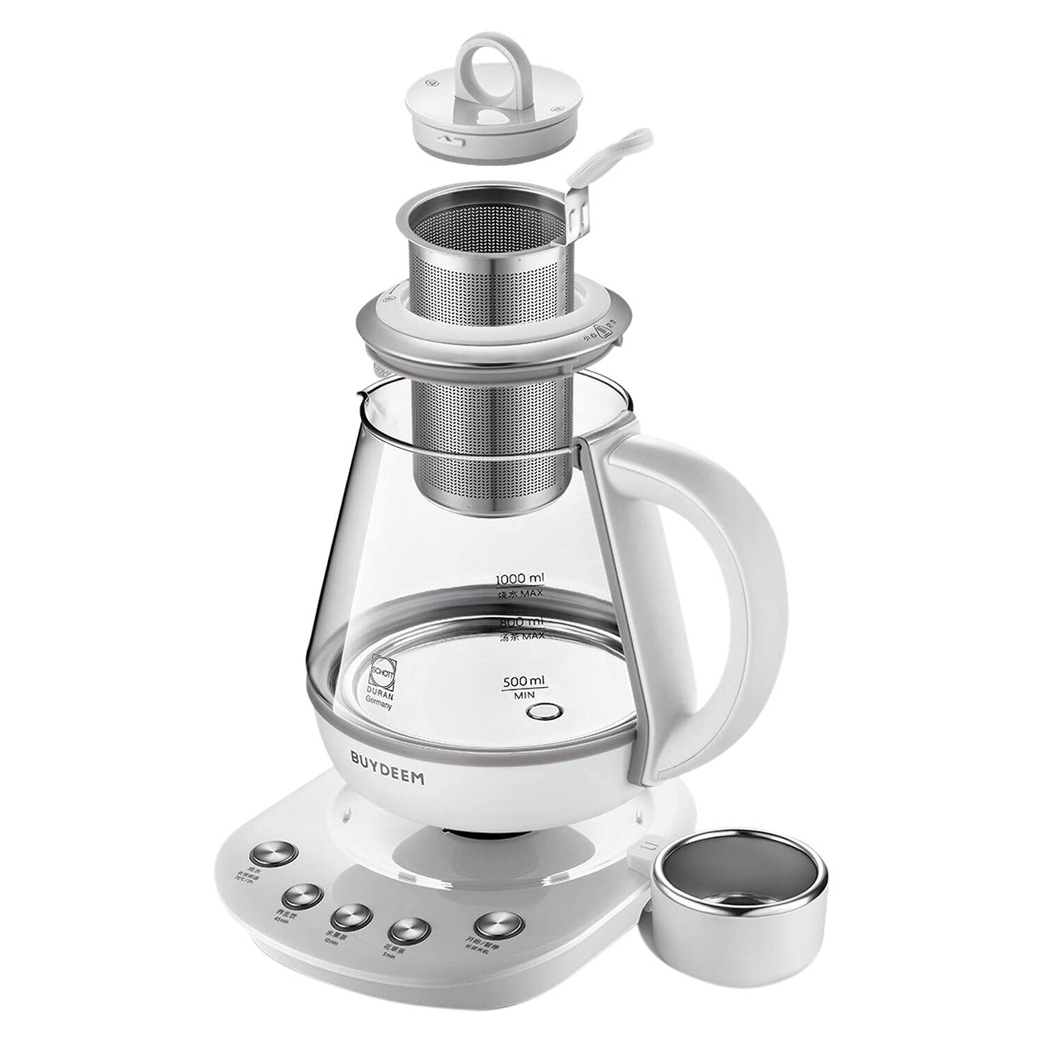 【Flower 】BUYDEEM バイディーム マルチポット 電気ケトル Flower 】BUYDEEM バイディーム マルチポット 電気ケトル Flower