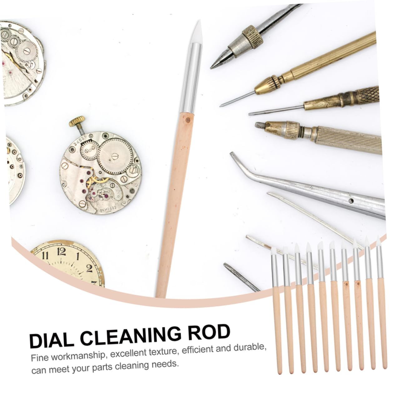 Homoyoyo 15pcs Nail Art Tools Kit Molding Gel Pens DIY Clay Sculpture Pens for Pottery Nail Home Use