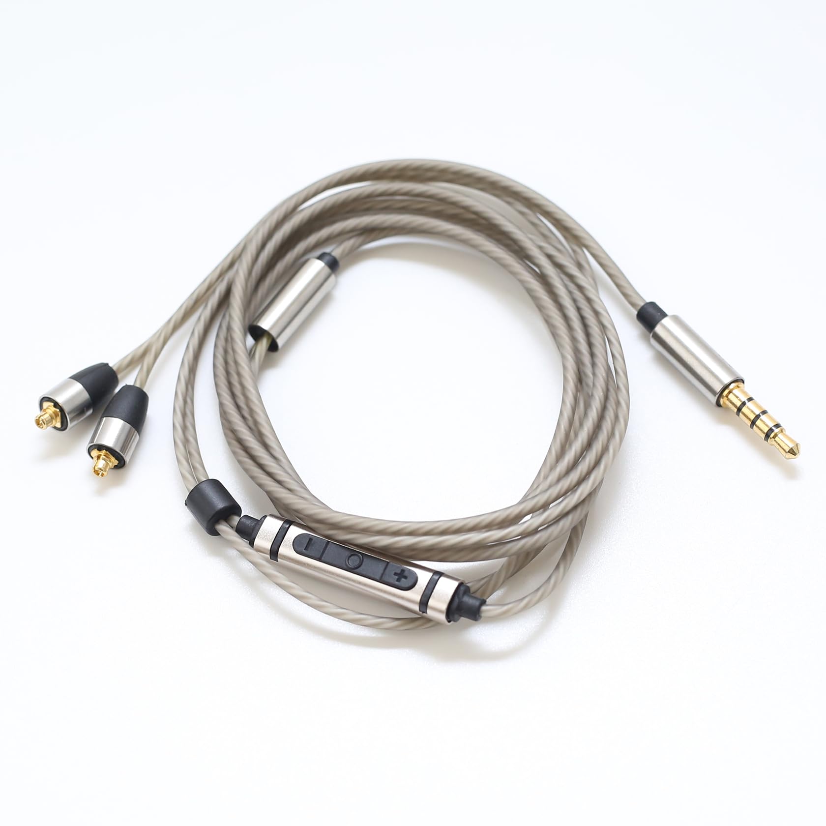 【美音】リケーブル、リケーブル線（3.5ミリ、mmcx） Amazon | 【川木】イヤホン リケーブル MMCX 3.5mm 銀メッキ導体