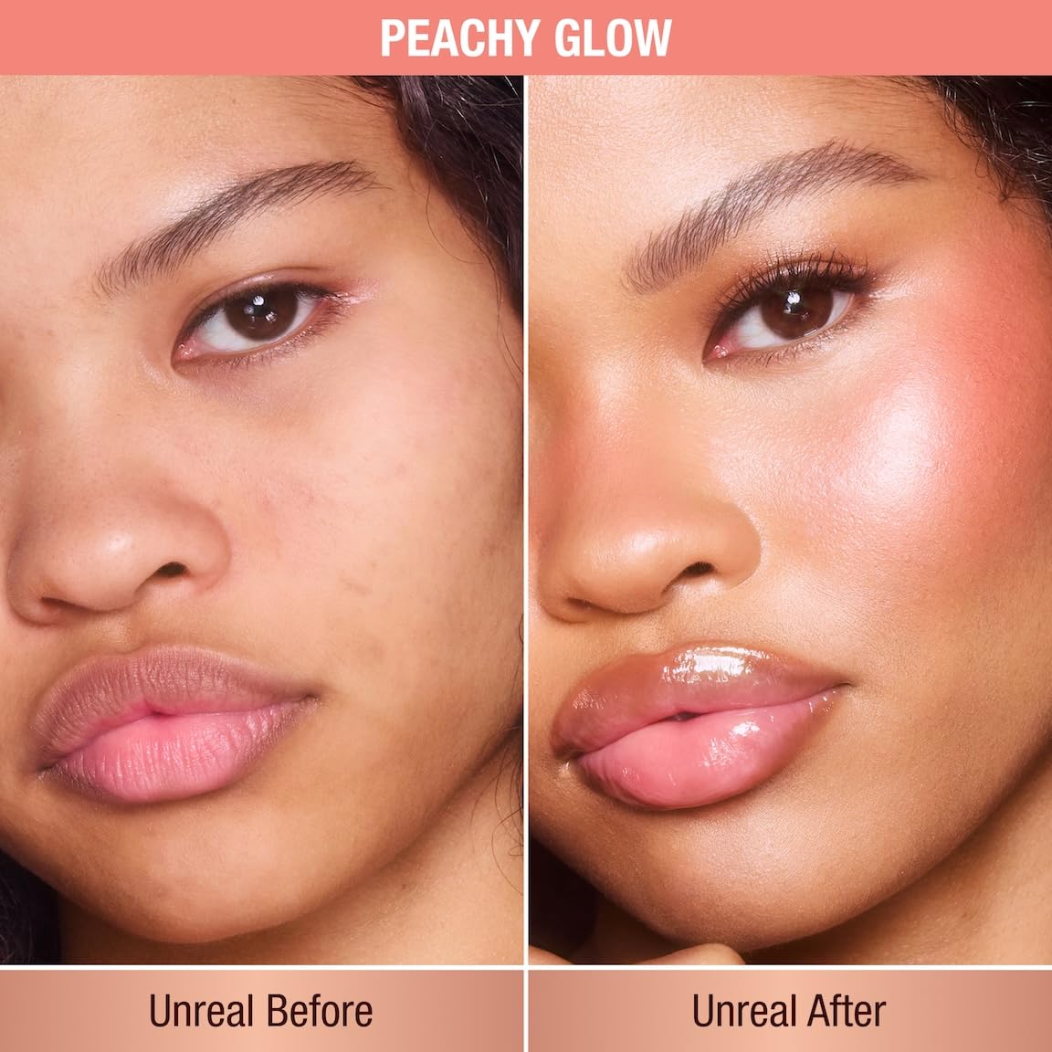 Charlotte Tilbury Unreal Healthy Glow Blush Stick - Buildable Cream Makeup with a Skincare-Infused Formula - Easy to Use, Blendable & Leaves Skin with a Luminous Sheen - Image 2