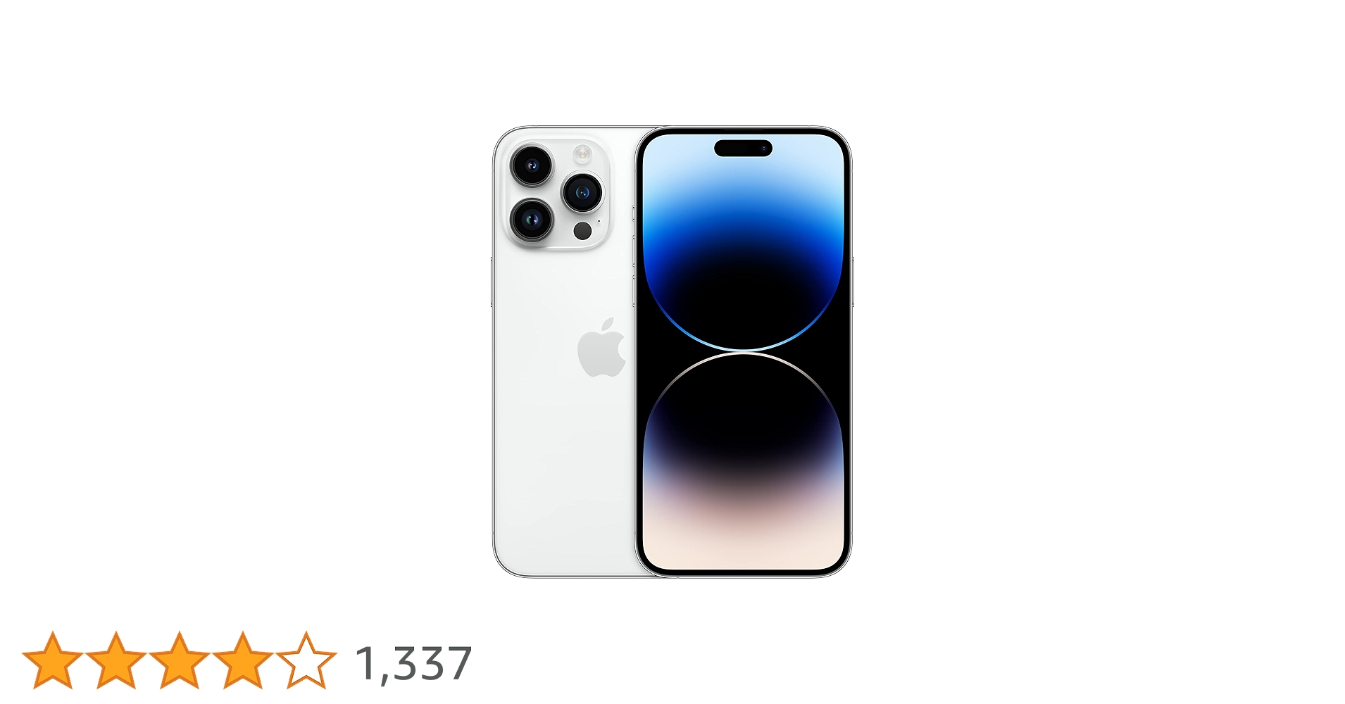 Apple iPhone 14 Pro Max, 128GB, Silver (Refurbished) : Amazon.de