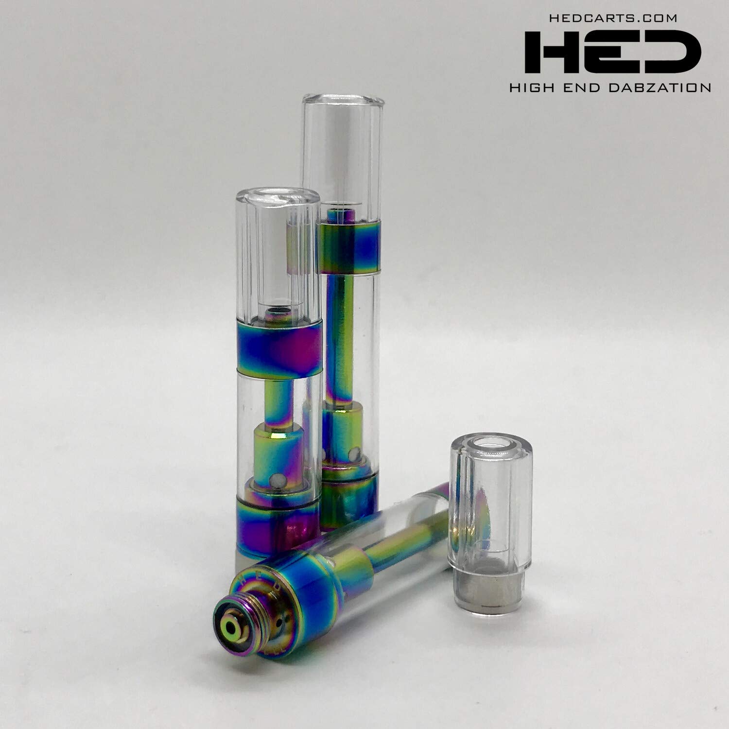 0.5mL Pressurized Ceramic Empties, Rainbow, Bulk Quantities (5)