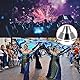 20,5cm Stahl Metall Kuhglocke mit Griff, Geräuschmacher Jubelnde laute Handrufglocke für Sport Fußball Hockey Baseball Basketball Spiele Party Konzert Abschlussfeier Schule Hochzeit Bauernhof Ranch