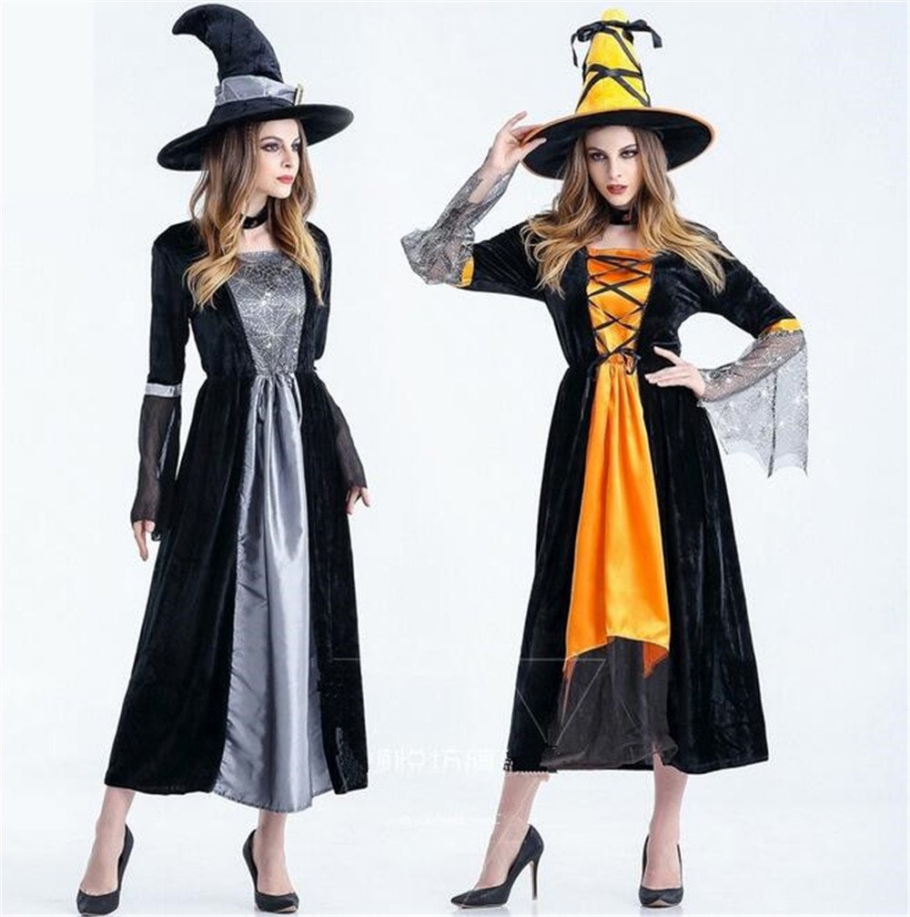 Amazon.co.jp: 【ノーブランド品】おとなの 魔女ドレス フリーサイズ 3