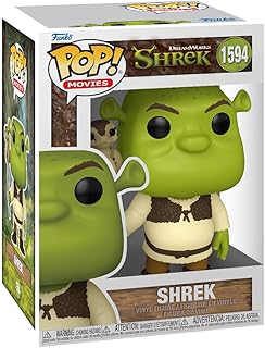 Comprar Funko Pop Movies: Shrek Dream Works 30th, Shrek with Snake, Figura de Vinilo Coleccionable, Idea de Regal,ercancia Oficial,Juguetes para Niños y Adultos,Movies Fans