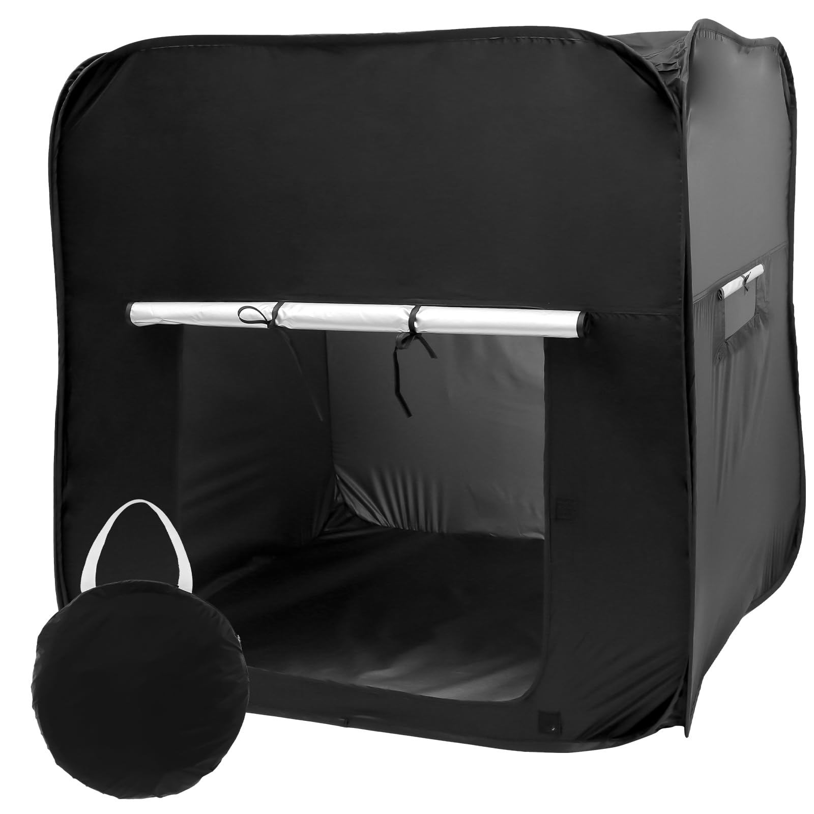 Pop Up Black Out Tent, Sensory Calming Hideout, Calming Tent, Portable Foldable Pop Up Black Out Tent Lightweight Sensory Calming Hideout Home Calming Tent for Kids Black