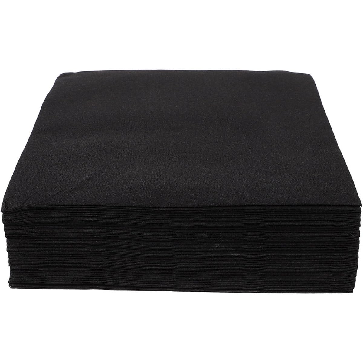 100 Servilletas de Papel Negras Absorbentes Diseño Grueso para Fiesta, Elegantes y Estilosas, Ideales para Eventos y Cenas