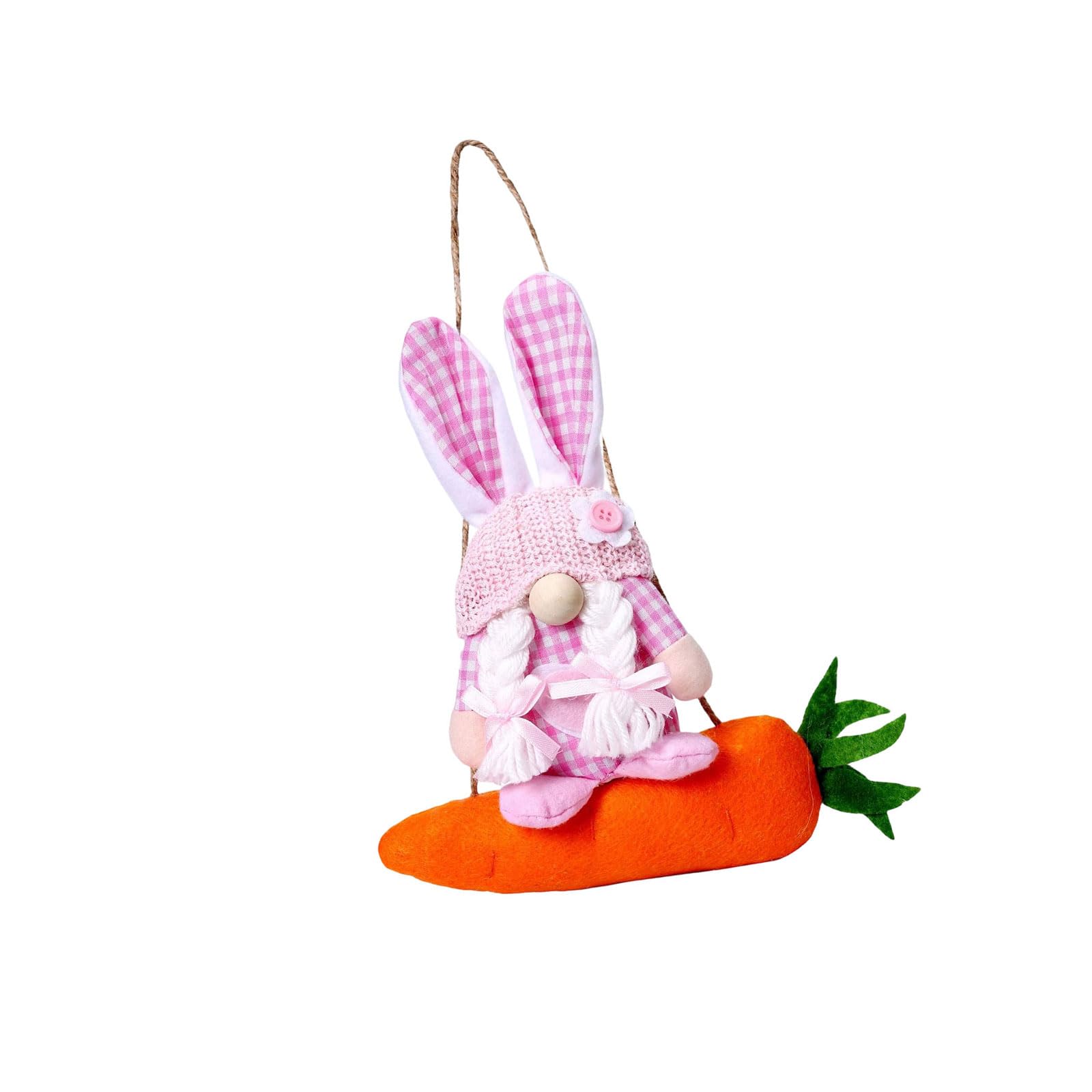 Vlhpnpe A Cotton Hare Carrot Doll Easter Decoration For Window Door Wall Christmas Tree Display Nd Festival Celebration Celebratory Wall Deck