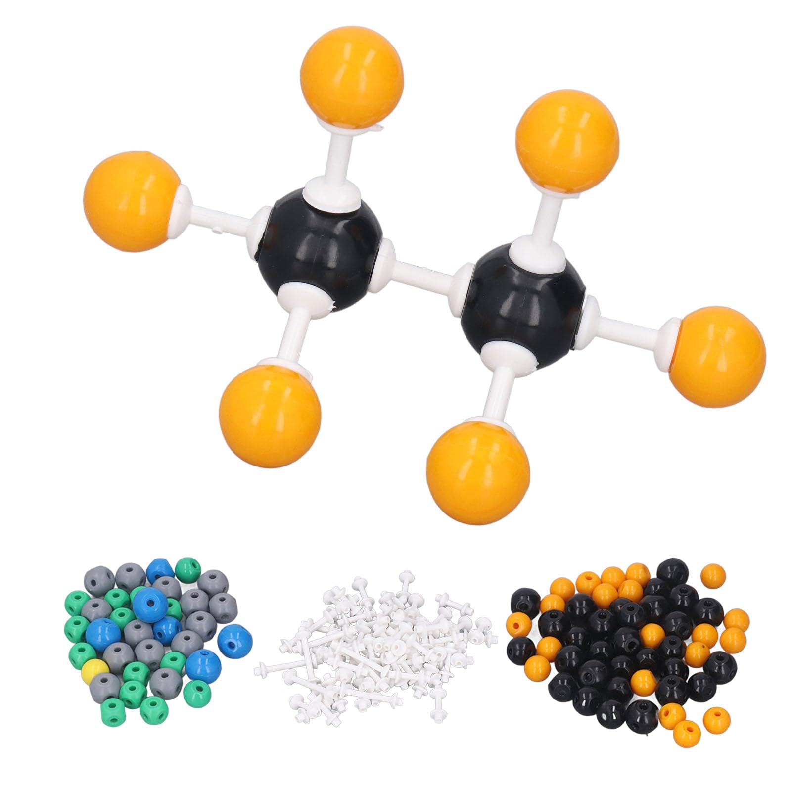 Chemie-Molekülmodellbausatz, Langlebige Bunte Kunststoffbälle für Verbessertes Lernen in der Schulbildung