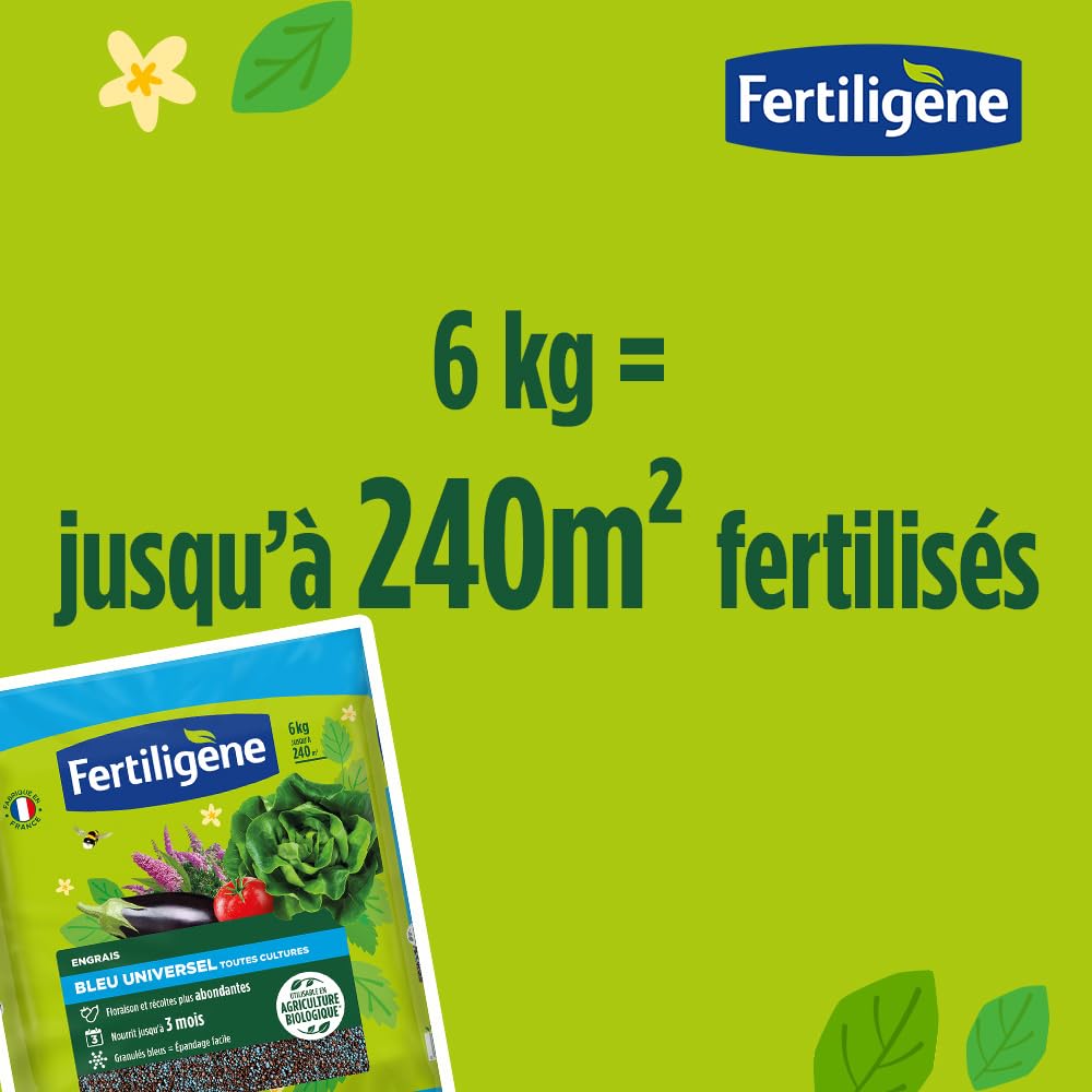 Fertiligène Abono orgánico 6 Kg