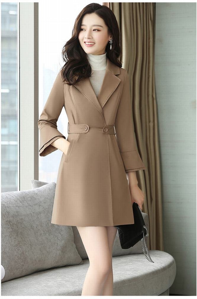 GZ Abrigo Largo Mujer Midi Long Coat