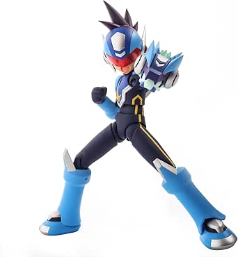 4インチネル 流星のロックマン シューティングスター・ロックマン (ノンスケール ABS&amp;PVC製 塗装済み 完成品 アクション フィギュア)