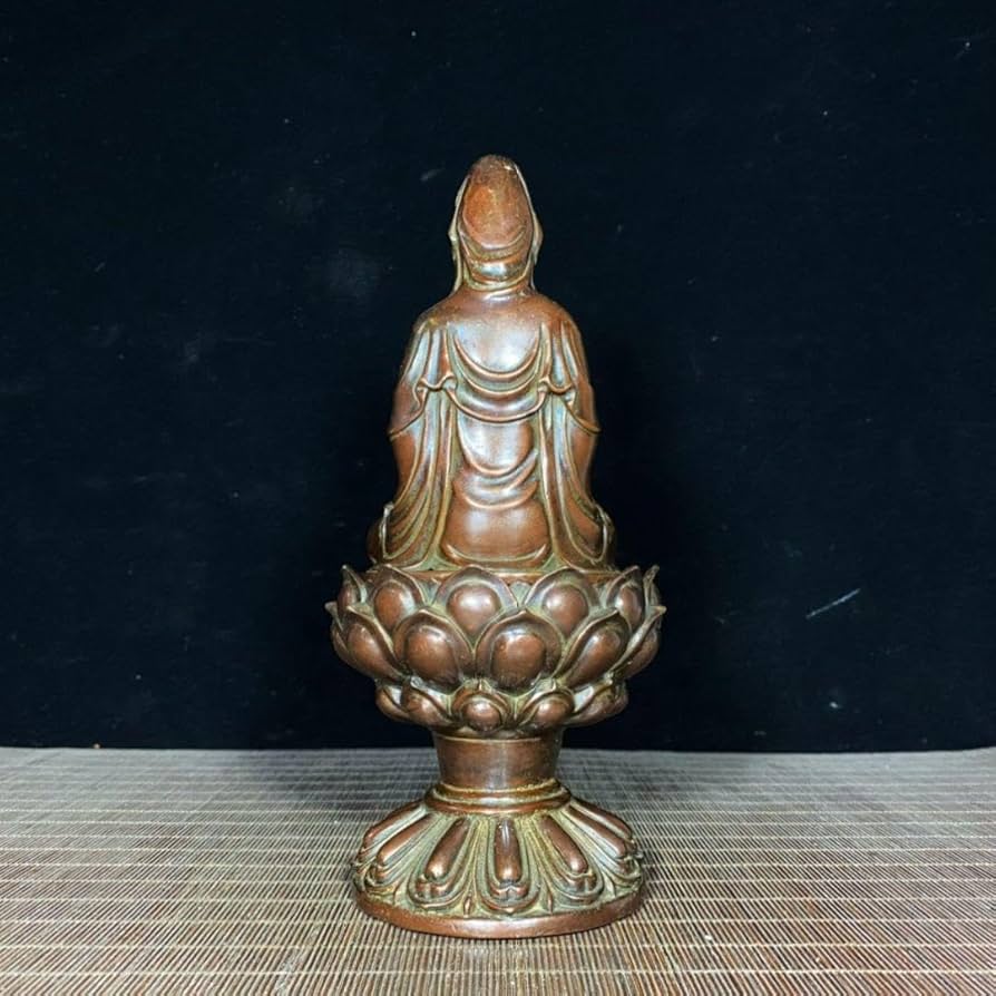銅細工 観世音菩薩像 仏教美術 装飾品 工芸品 美術品 置物 Amazon|銅細工 蓮華座 観音菩薩 香炉 仏教美術 工芸品 美術品