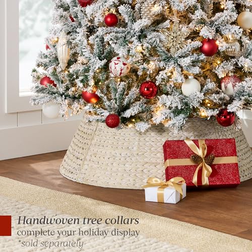 Best Choice Products SKY5090 Pre-Lit Artificial Christmas Tree, 7.5Ft Snow Flocked Design Pine Tree thumb #6