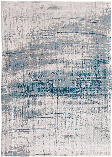 Louis de Poortere Mad Men Griff 8421 Bronx Azurite Rug, 4'7