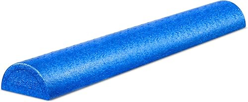 Yes4All High Density Half Round Foam Roller Support Pain Relieved, Physical Therapy, Back, Leg and Muscle Restoration, 12", 18", 24", 36"