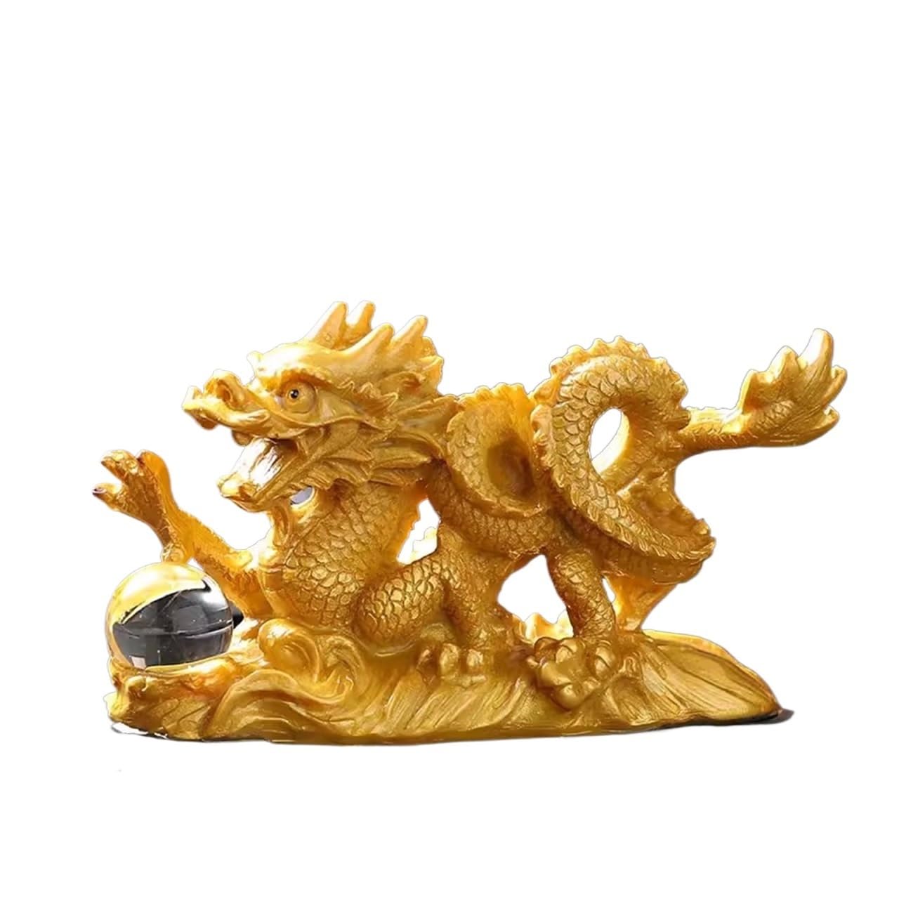 ENGENDER Kung Fu Tea Pet Tea Pet Ornaments To Attract Wealth, Creative High-temperature Color-changing Handmade Statues, Accessories(A)